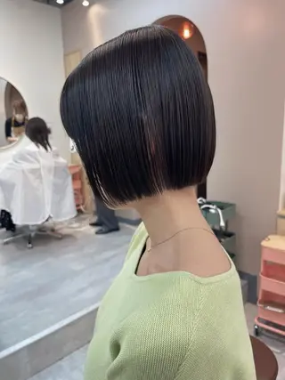 ショート カラー 超ボブ特化船橋駅 徒歩5分/國分雄斗のヘアスタイル