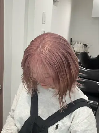 ショート カラー ♡なんば🫧透明感 🫧naako♡のヘアスタイル