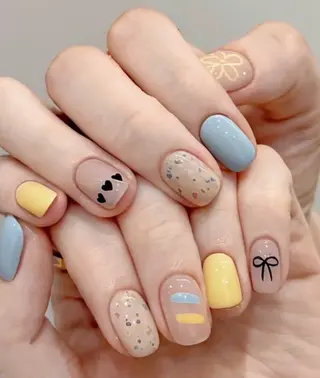 ネイル はぴねす所属・✿は✿ぴ ✿ね✿す✿のネイルデザイン