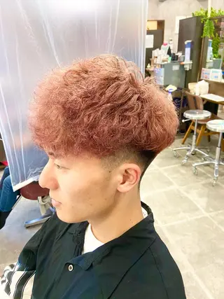 カラー パーマ メンズ 全店売上No.1🏆 ✨深江裕稀のヘアスタイル