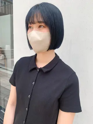 ショート カラー ヘアアレンジ yuka .のヘアスタイル