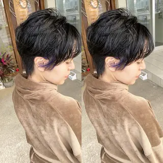 ショート カラー grand juteのヘアスタイル