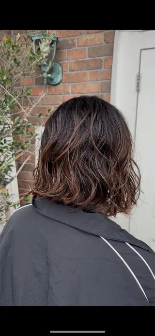 ミディアム パーマ YUIMARL 倉敷店🌸SAEのヘアスタイル