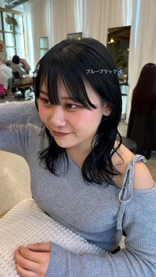 カラー 🎀RAMU🎀 似合わせ／透明感🫧のヘアスタイル