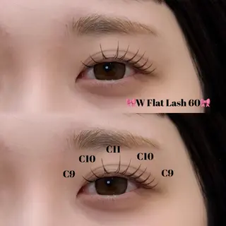 マツエク・マツパ pomu eyelashのマツエク・マツパデザイン