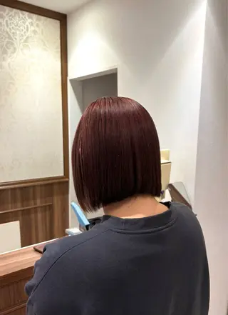 ミディアム 小村 侑生のヘアスタイル