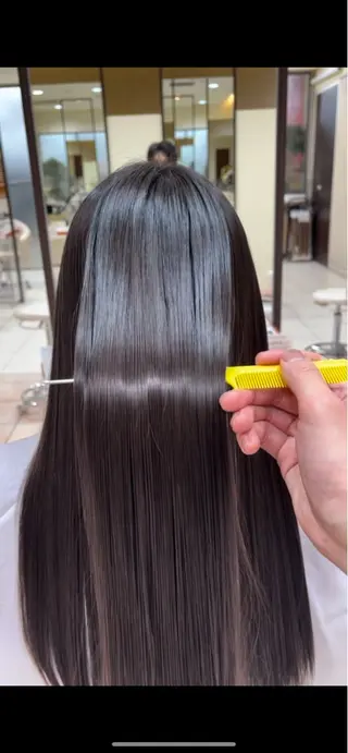 ロング カネヒラ リョウスケのヘアスタイル