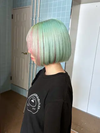 カラー ハイトーン/ブリーチ 🎀/𝑵𝒐𝒆のヘアスタイル