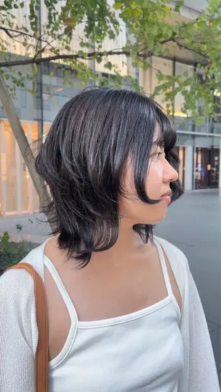 ミディアム カラー 💖大人韓国ヘア💖 韓国艶カラー【銀座】のヘアスタイル