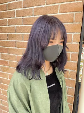 セミロング ボブヘアカット Rikapi❤️のヘアスタイル