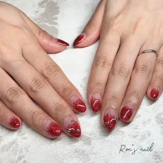 ネイル Ron's nail 笹岡のネイルデザイン