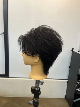 ショート パーマ メンズ 韓国風メンズ/毛流れ ヘアなら須田龍世のヘアスタイル