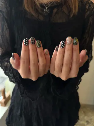 ネイル handsome所属・miura ichikaのネイルデザイン