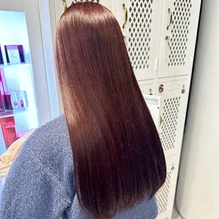 セミロング ブリーチ/髪質改善/ アフロ美容師しゅんのヘアスタイル