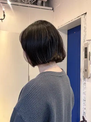 ショート カラー ナチュラル大人っぽい スタイル　MAORIのヘアスタイル