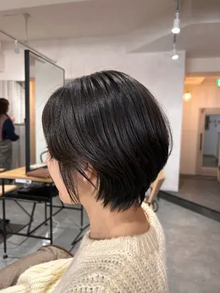 ショート enx天王町店 伊藤 愛央のヘアスタイル
