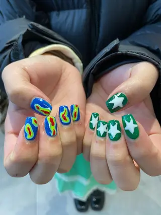 ネイル hair&nail ☯️アイリ☯️のネイルデザイン