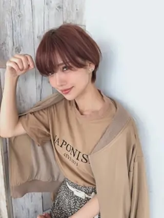 ショート カラー gracias所属・GRACIAS 本店 店長　植田のヘアスタイル