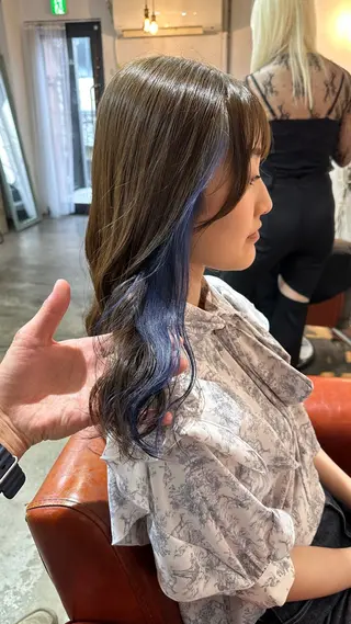 セミロング ショートカット/ 江森　遼祐のヘアスタイル