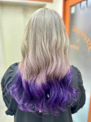 カラー 八馬 那由多のヘアスタイル