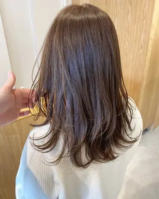 セミロング TREAT HAIR DESIGN 千葉店所属・⭐️上田 悠⭐️のヘアスタイル