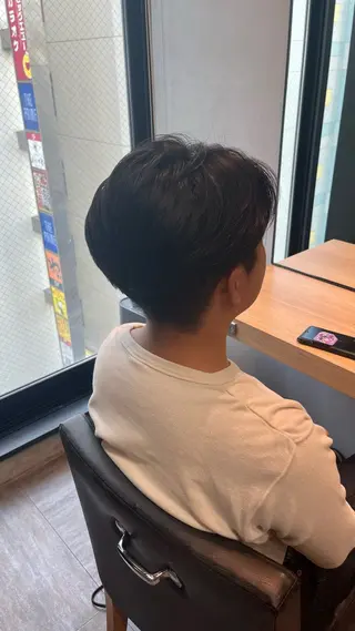 メンズ メンズカット パーマ飯野友喜のヘアスタイル