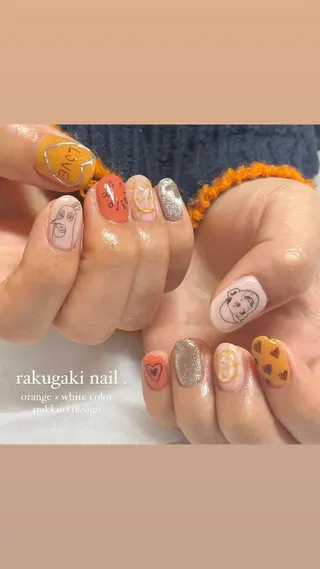 ネイル 淡色ネイル 🎀moeのネイルデザイン