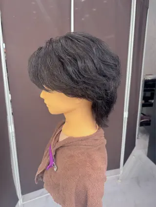 パーマ CS made by SHACHU 栄所属・山田 瑛司のヘアスタイル