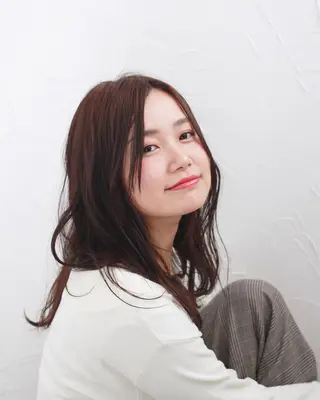 セミロング @grace所属・@grace *HOSHIのヘアスタイル