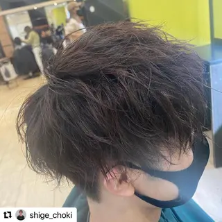 ミディアム カラー メンズ 🩷Eny terrace🩷のヘアスタイル