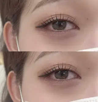 マツエク・マツパ THE BALM 杉山🤍店長のマツエク・マツパデザイン