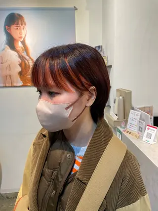 ショート カラー イトウ アキノリのヘアスタイル