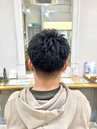 ショート メンズ メンズパーマ/ 横浜/佐藤桃香 🦥のヘアスタイル