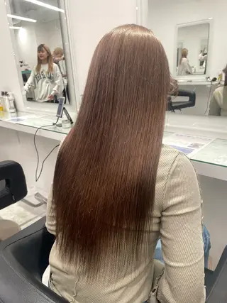 ミディアム カラー ❄最強かわいいカラー ❄️MINA❄️のヘアスタイル