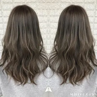 ロング カラー ヘアアレンジ N-plants 和泉中央店のヘアスタイル