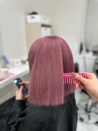 ミディアム 韓国ガーリー🤍ハイ トーン🤍Ayanaのヘアスタイル