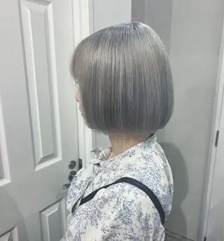 ショート カラー 🥣ミコト/ウルフ ハイトーン特化🥣のヘアスタイル