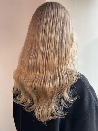 ロング カラー ヘアアレンジ キッズ ネイル マツエク・マツパ アイブロウ 透明感カラー/推しカ ラー☁️JURAのヘアスタイル