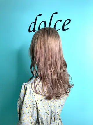 ロング カラー CODE.LINE 静岡伝馬町所属・浦田侑希 CODE.LINEのヘアスタイル