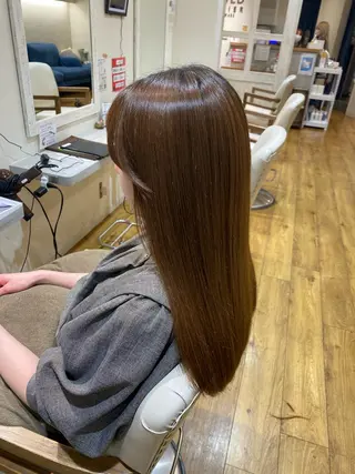 ロング C-LOOP UNITED ATELIER所属・似合わせカット /ニュアンスパーマのヘアスタイル