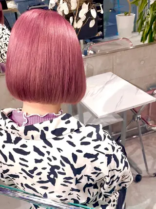 ショート Lavy kyoto所属・Lavy カラー&エクステのヘアスタイル