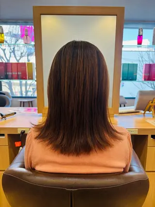 セミロング Dali 若松　朋美のヘアスタイル