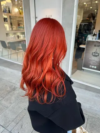 ロング カラー 【GUK】 🌻RINA🌻のヘアスタイル