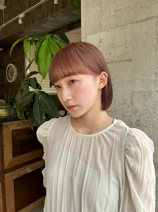セミロング The C海老名店所属・🕊️柳谷 壽里🕊️のヘアスタイル