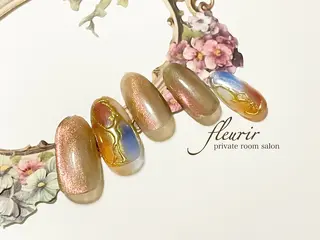 ネイル フルリール 【プライベートサロンのネイルデザイン