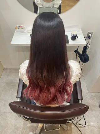 ロング カラー 【髪質改善　艶髪】 布川　莉穂のヘアスタイル