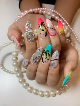 ネイル nail salon Pink Aliceのネイルデザイン