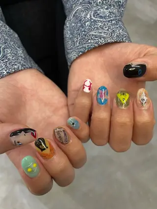 ネイル ひめか🫁 推し概念・個性派のネイルデザイン