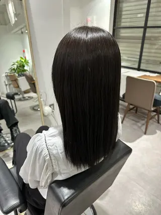 カラー 艶カラー/韓国風ヘア 🐈‍⬛sofy🐾のヘアスタイル