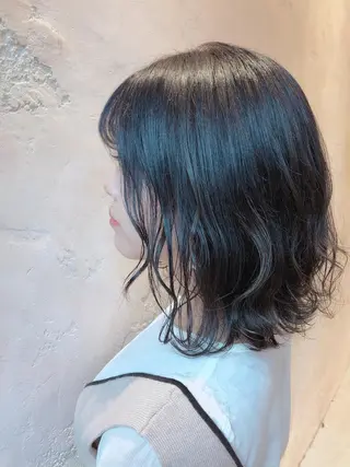 ミディアム 代表山口ひな 髪質改善のプロのヘアスタイル